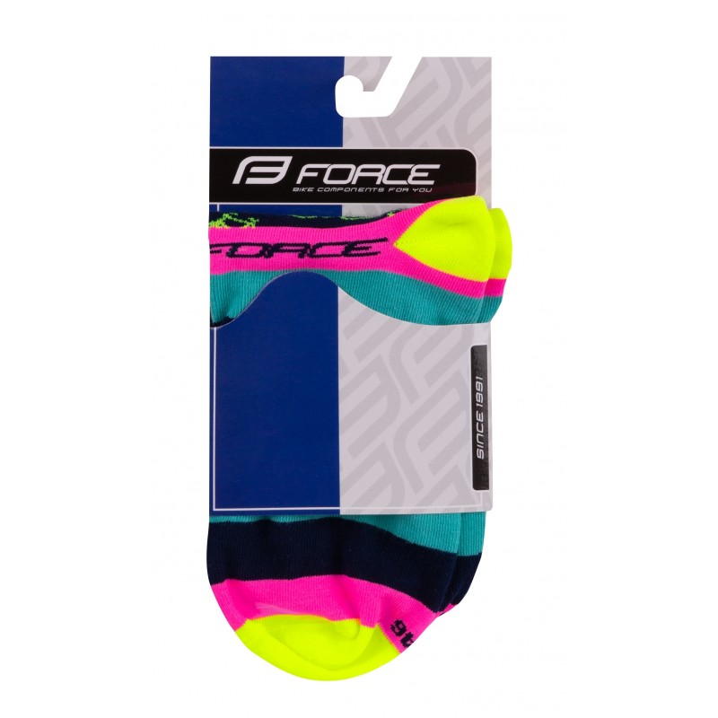 Ponožky Force cycle ružové
