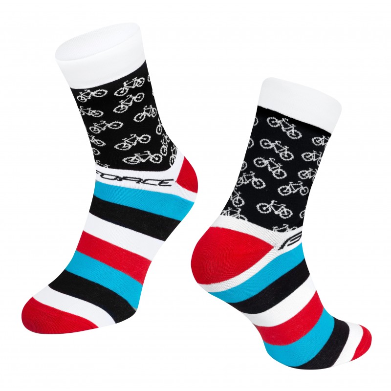 Force Cycle Socken weiß