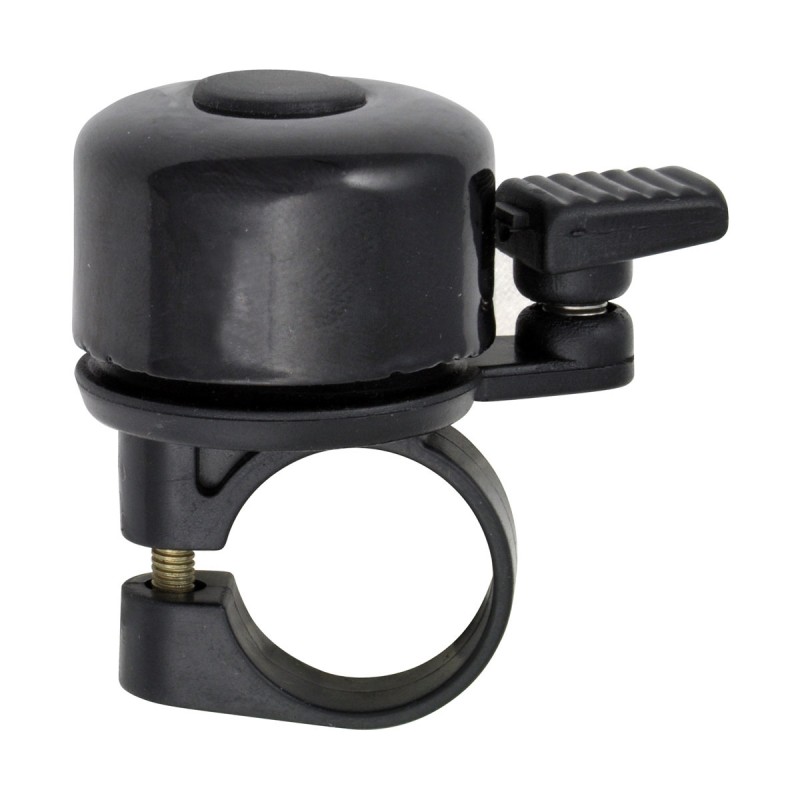 Zvonček F MINI FE/plast 22,2 mm paličkový čierny
