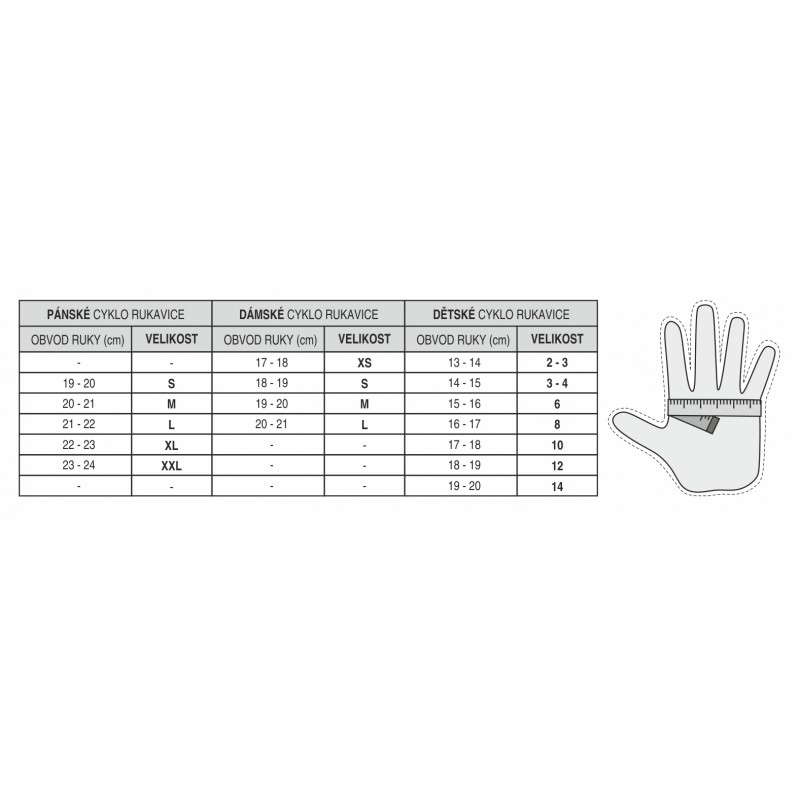 Cyklistické rukavice R2 Vouk - ATR19Q