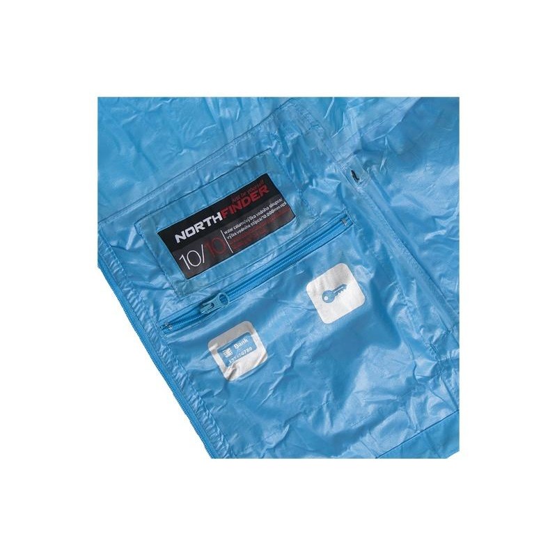 Packbare Multisportjacke 2L für Damen NORTHKIT blau