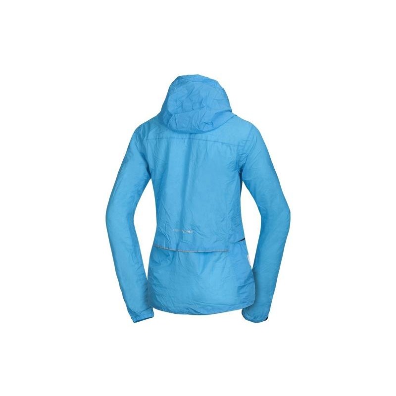 Dámska bunda zbaliteľná multišport 2L NORTHKIT modrá