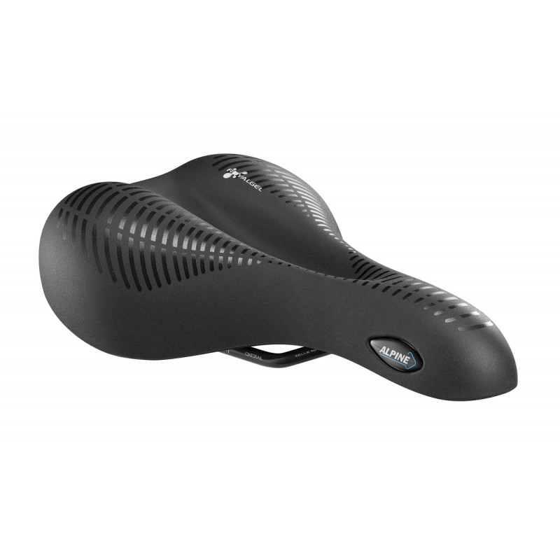 Sattel ALPINE Unisex schwarz