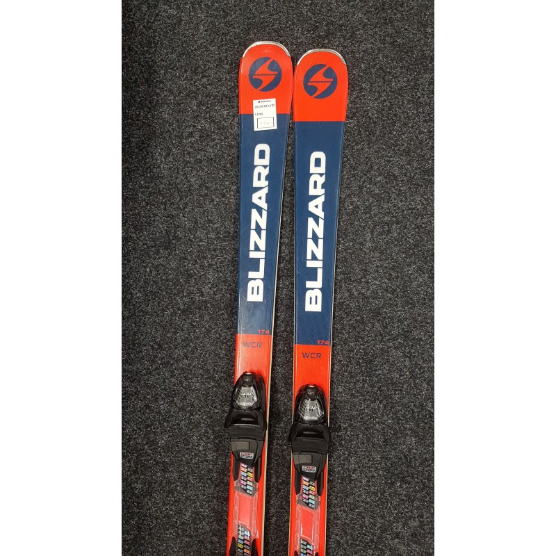 Jazdené lyže Blizzard WCR modro-oranžové 146cm