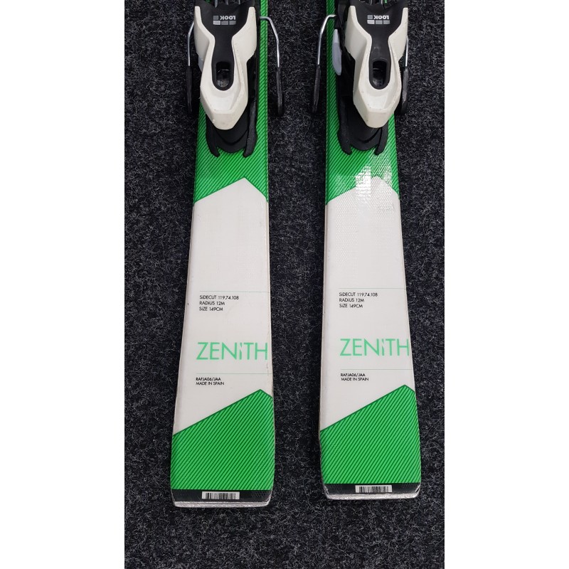 Jazdené lyže Rossignol Zenith zeleno-biele 149cm