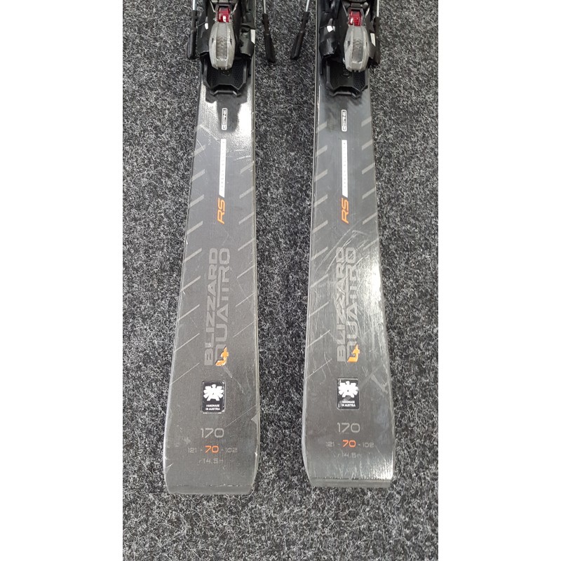 Ježděné lyže Blizzard Quattro RS 170cm