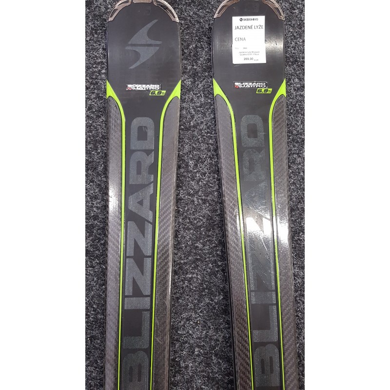 Ježděné lyže Blizzard Quattro 6.9Ti 174cm