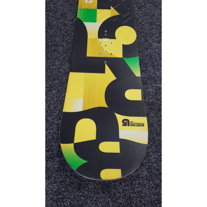 Ježdený snowboard BURTON Progression Yellow 