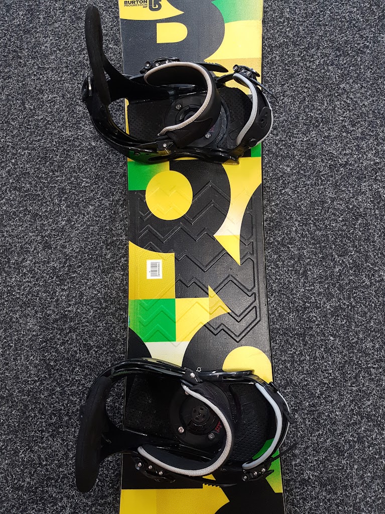 Bazarový snowboard BURTON Progression Yellow + vázání Burton velikost M