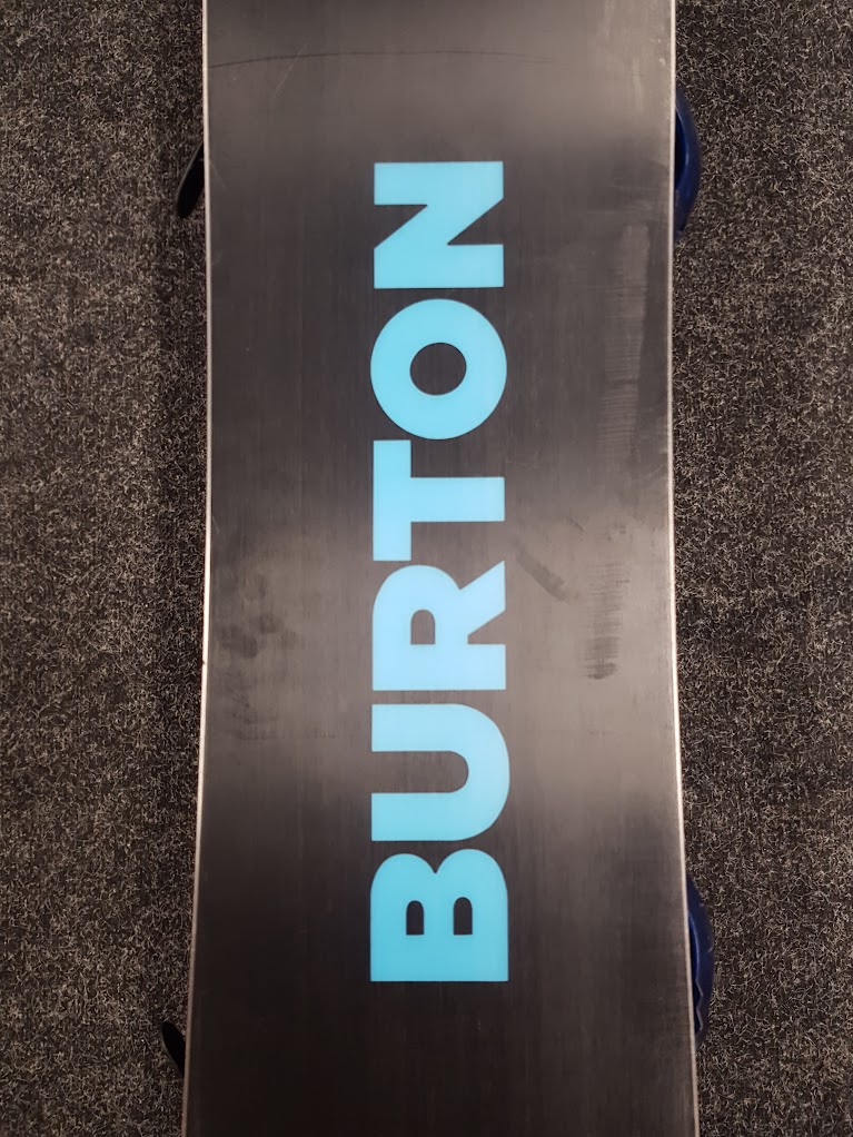 Bazarový snowboard BURTON Progression Black-blue + vázání Burton S/M