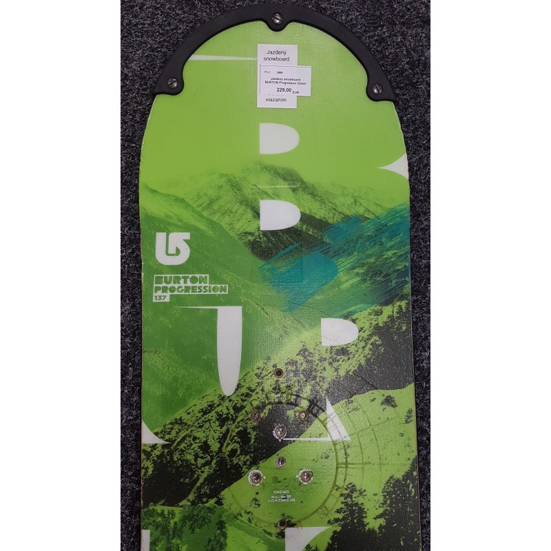 Jazdený snowboard BURTON Progresson Green 