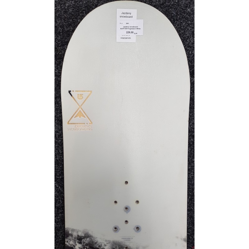 Ježdený snowboard BURTON Progression White 