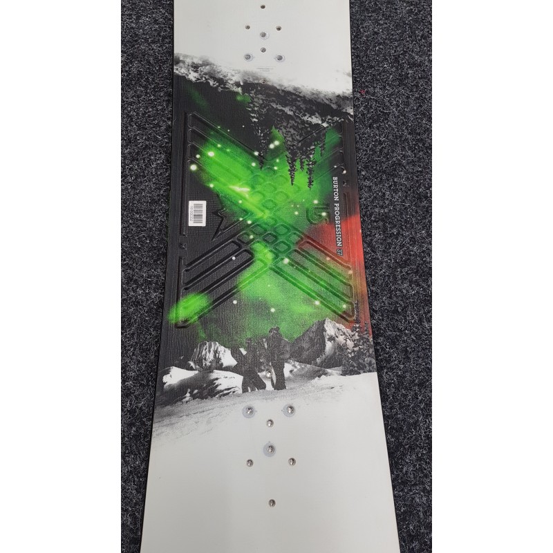 Ježdený snowboard BURTON Progression White 