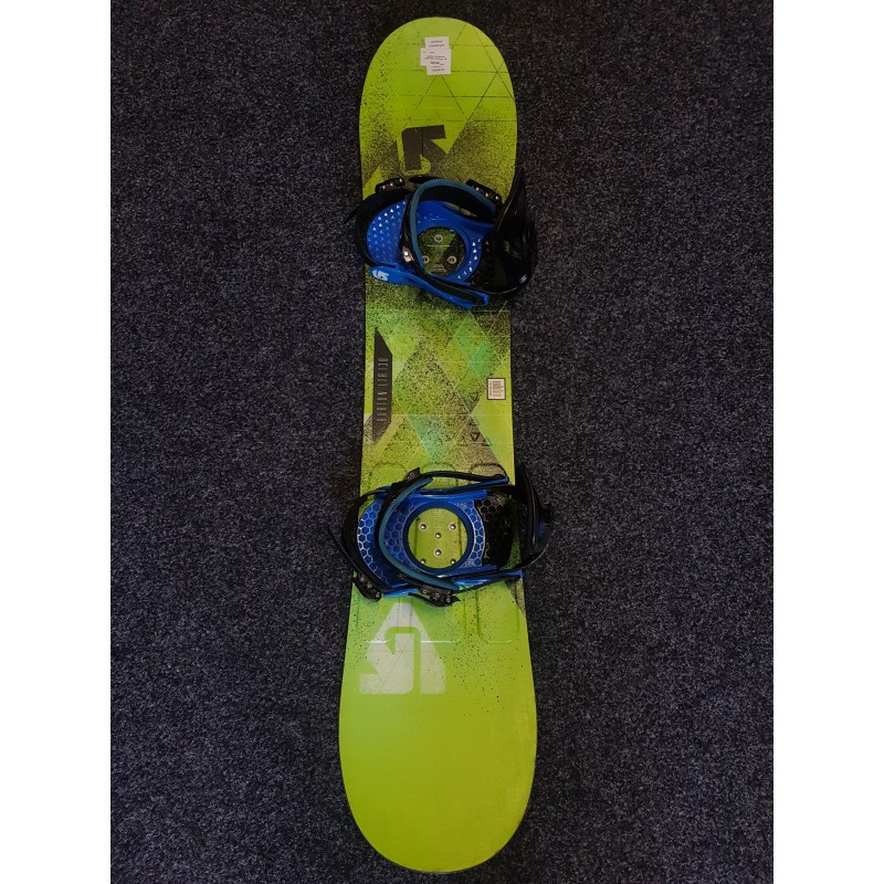 Ježdený snowboard BURTON LTR Green 