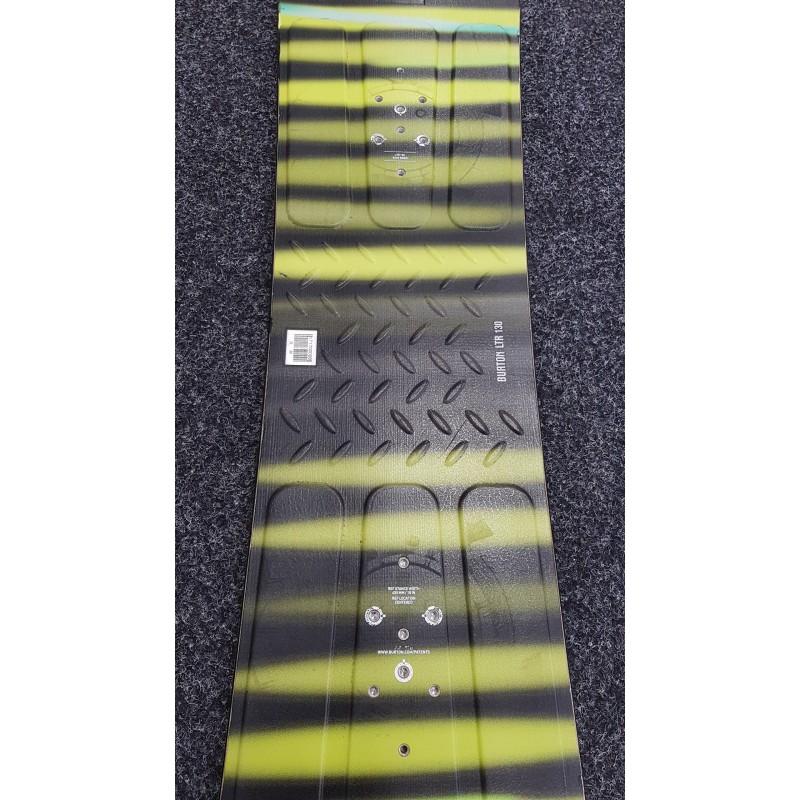 Jazdený snowboard BURTON LTR Black-yellow 130