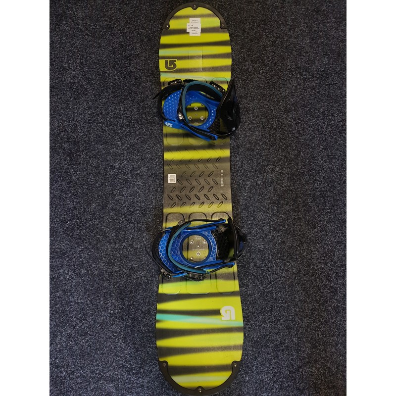 Ježdený snowboard BURTON LTR Black-yellow 