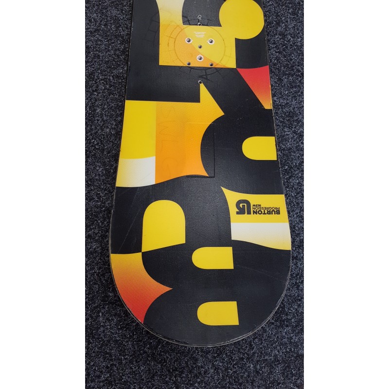 Ujeżdżany snowboard BURTON Progression Czarno-żółty 163W