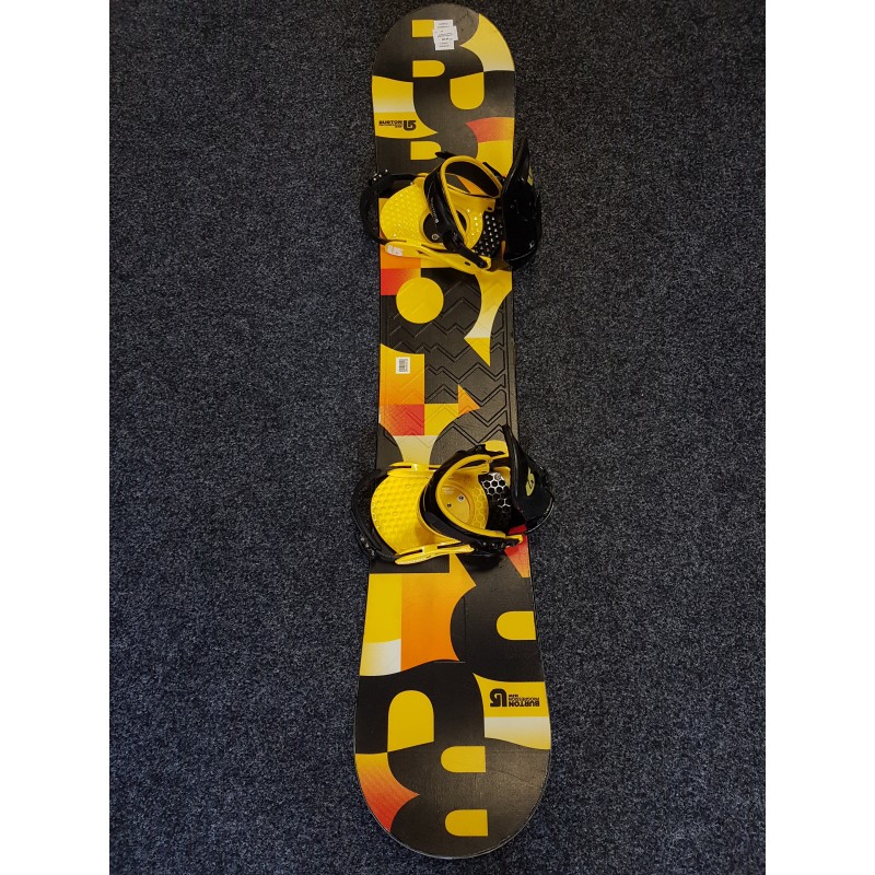 Ujeżdżany snowboard BURTON Progression Czarno-żółty 163W