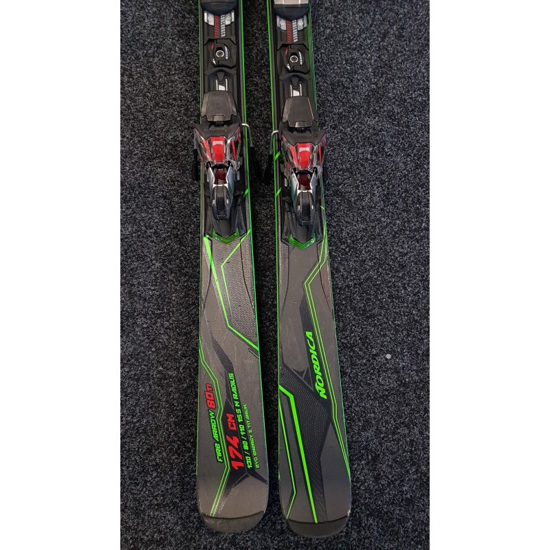 Bazarové lyže NORDICA FIRE ARROW 80 Ti