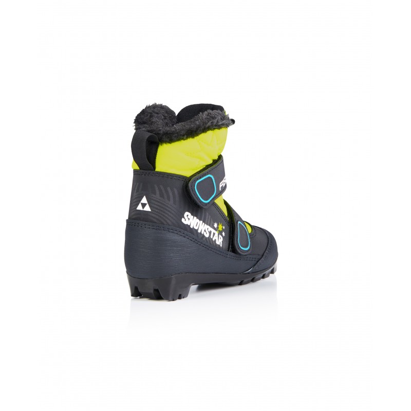 Chaussures de course Fischer Snowstar Noir Jaune