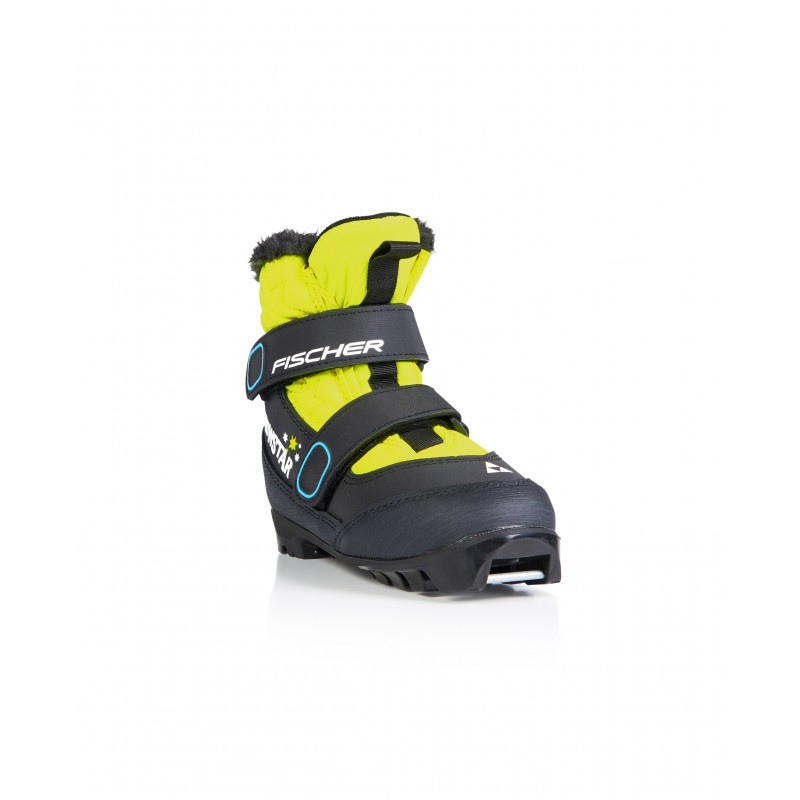 Chaussures de course Fischer Snowstar Noir Jaune