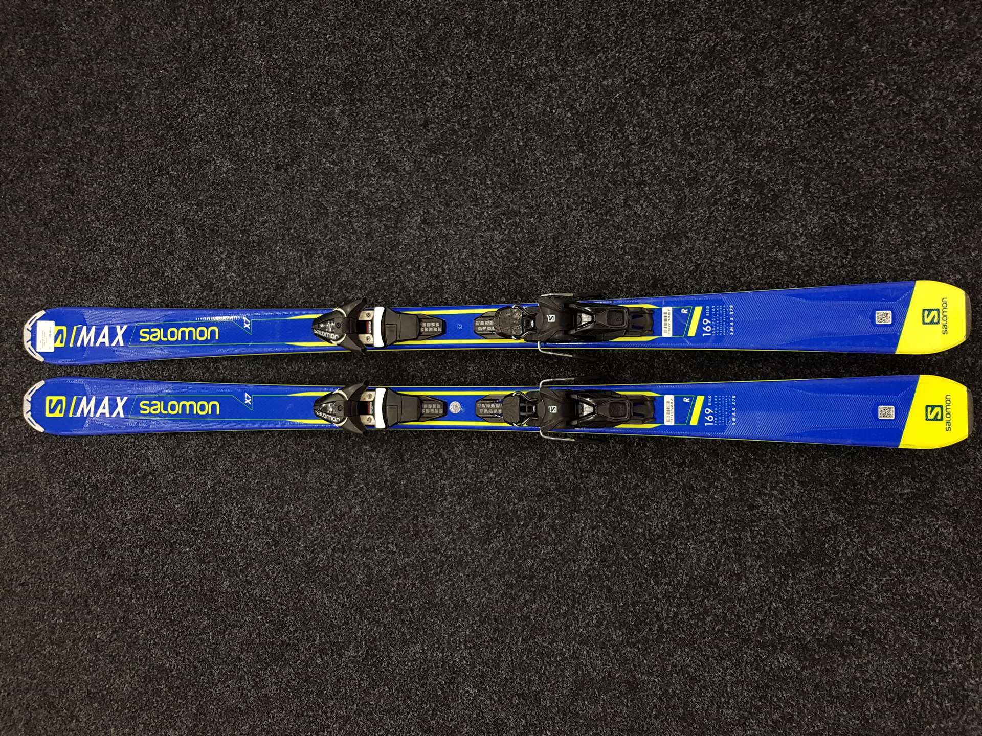 Używane narty SALOMON S/Max X7 + wiązania Salomon Z 11