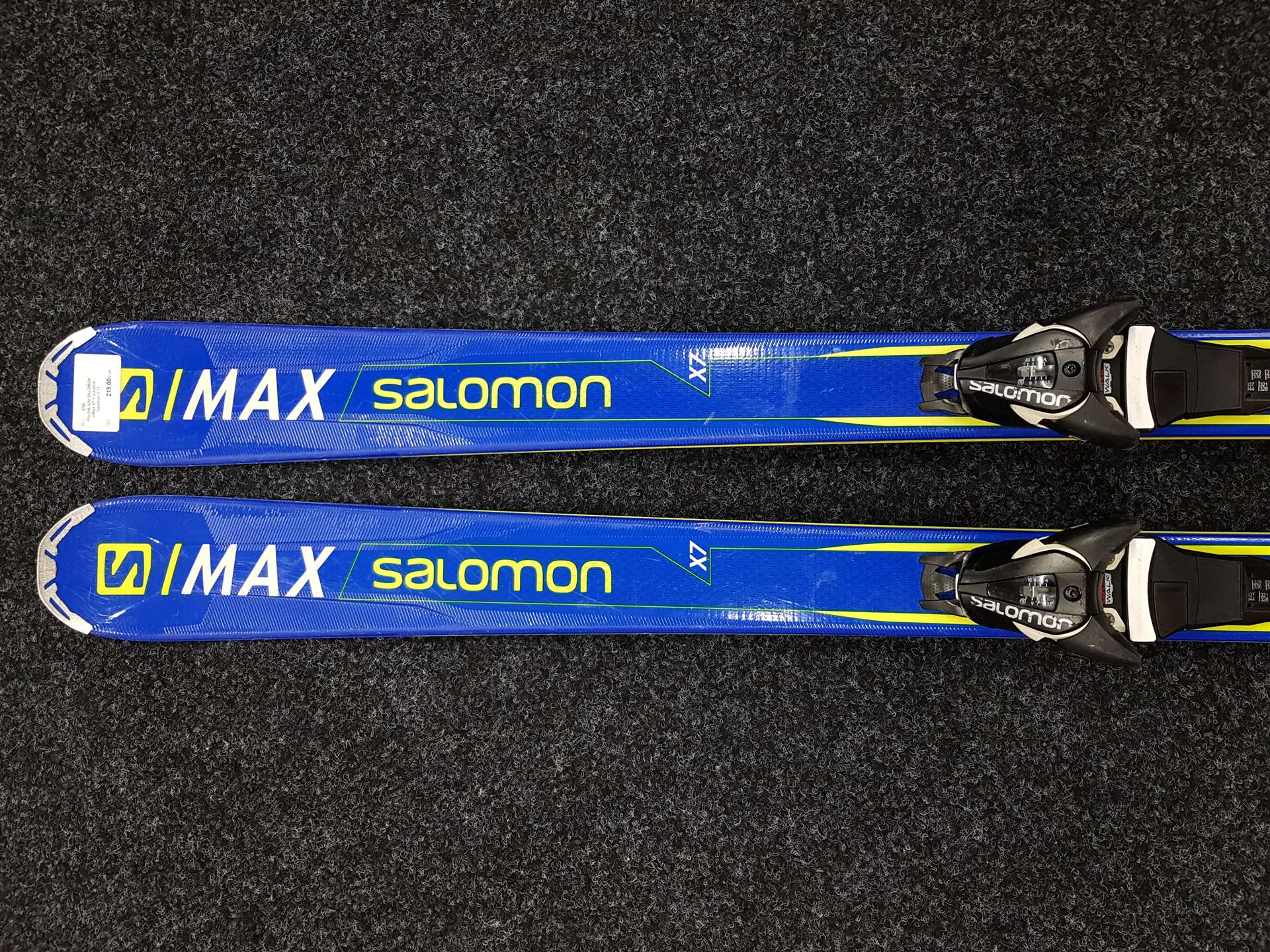 Używane narty SALOMON S/Max X7 + wiązania Salomon Z 11