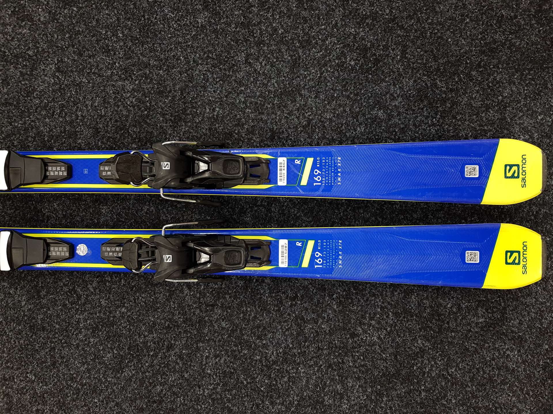 Używane narty SALOMON S/Max X7 + wiązania Salomon Z 11