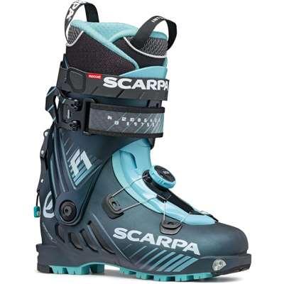 Chaussures de ski Scarpa F1 femme anthracite aqua 