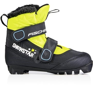 Chaussures de course Fischer Snowstar Noir Jaune