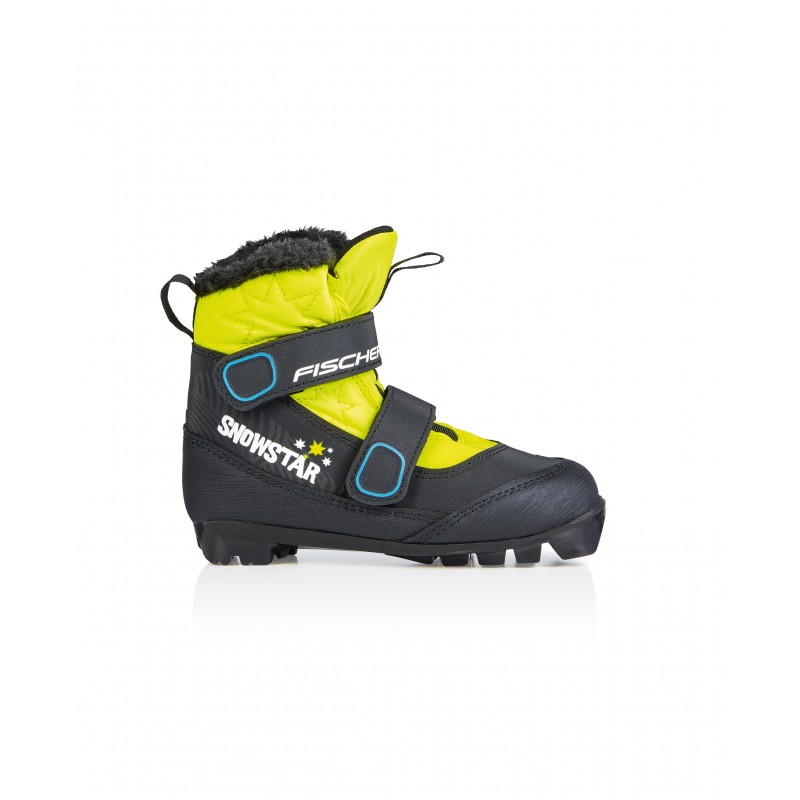 Chaussures de course Fischer Snowstar Noir Jaune