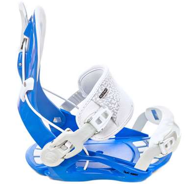 Fixations de snowboard SP RAGE FT270 bleu