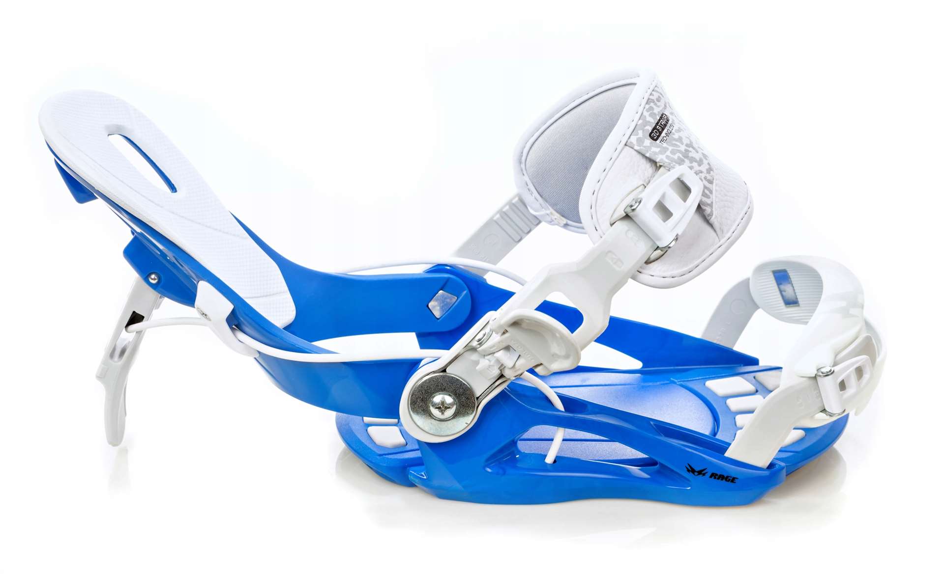 Fixations de snowboard SP RAGE FT270 bleu