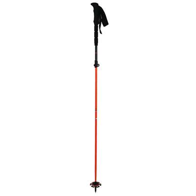 Lyžařské hole Blizzard Tour Telescopic Černá-Oranžová 110 - 145 cm 2021/2022 