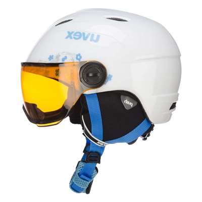 Helma Uvex Jun.Visor White - turquoise