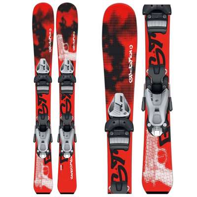 Skis Sporten Gangster + fixations Sx 45 solid noir/argent