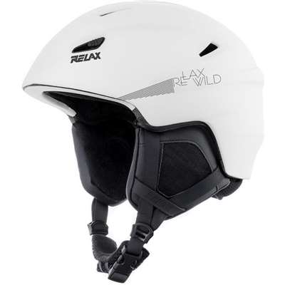 Casque de ski Relax Wild base blanc