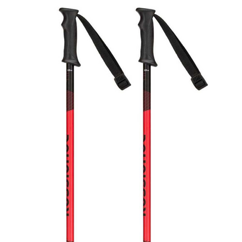 Lyžařské hůlky Rossignol Tactic blk/red