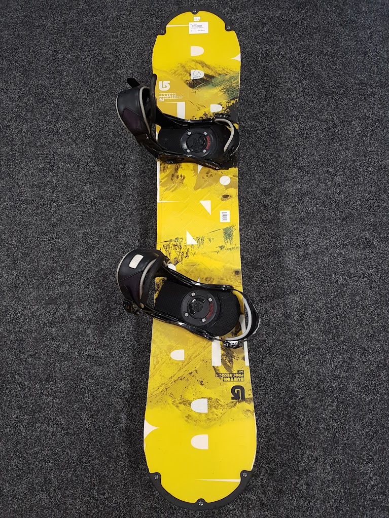 Burton Progression Bazaar Snowboard + Burton Bindung Größe M