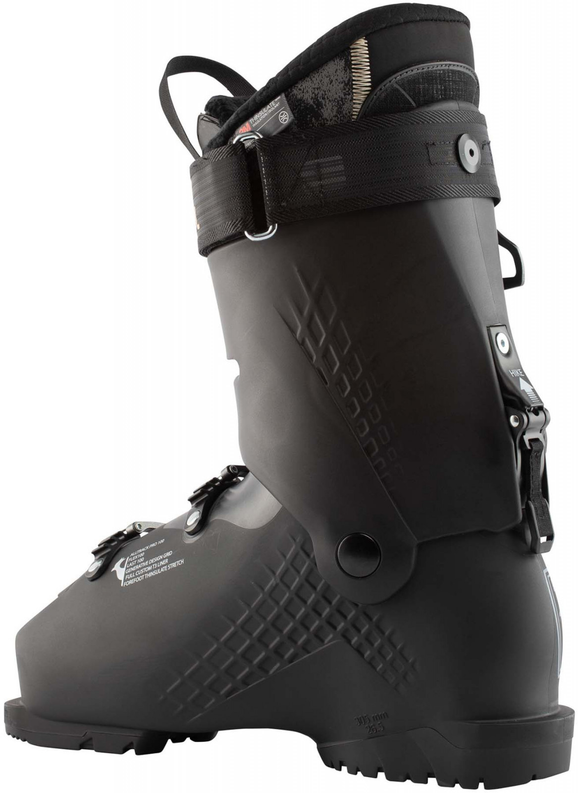 Chaussures de ski Rossignol Alltrack Pro 100 noir