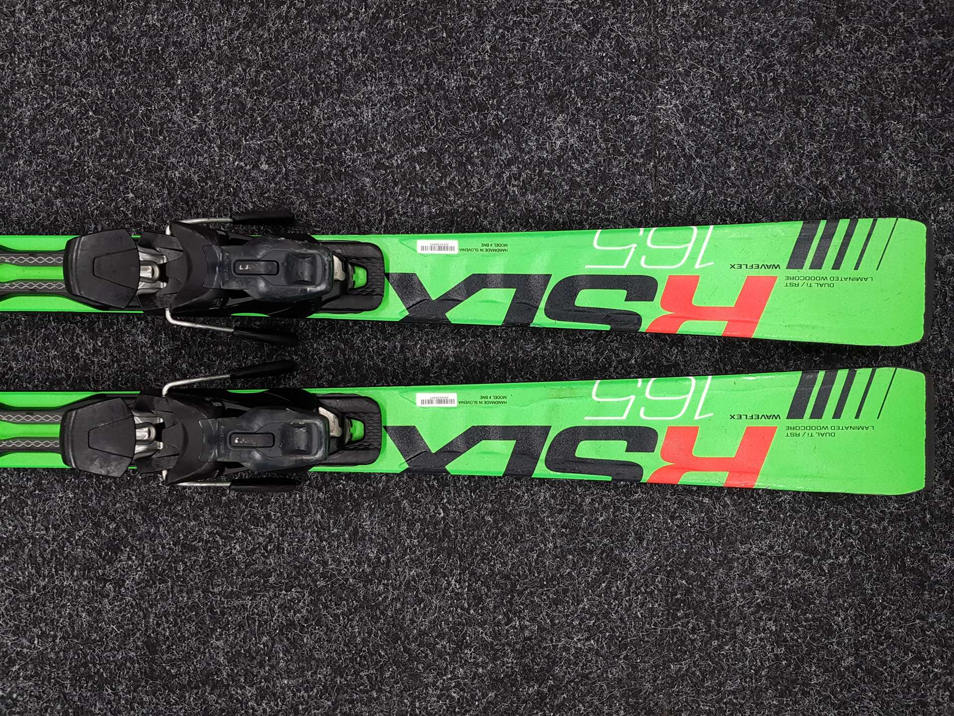 Gebrauchte ELAN RSLX Ski + Elan EL 11 Bindungen