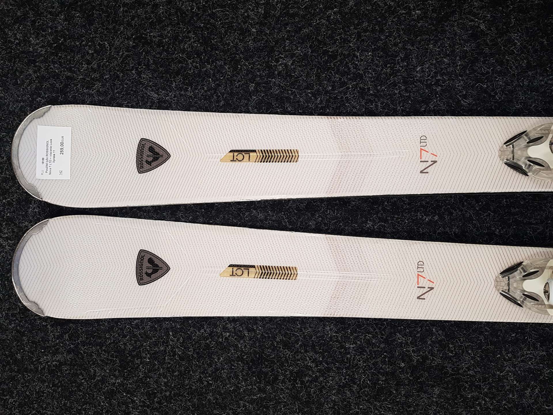 Sci usati ROSSIGNOL Nova 7 LTD + attacchi Look Xpress 11
