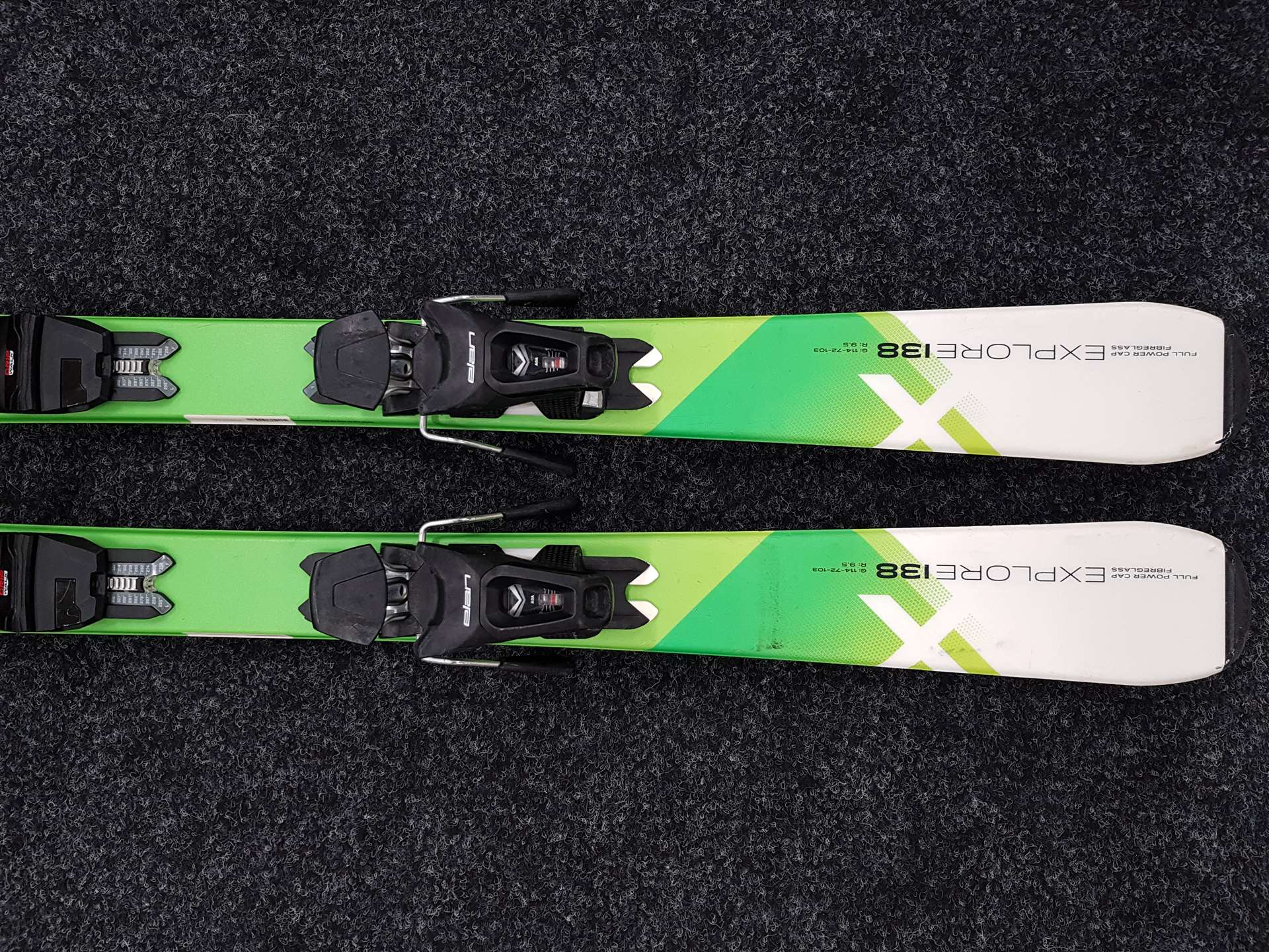 Gebrauchte ELAN Explore Skier + Elan 10 Bindungen