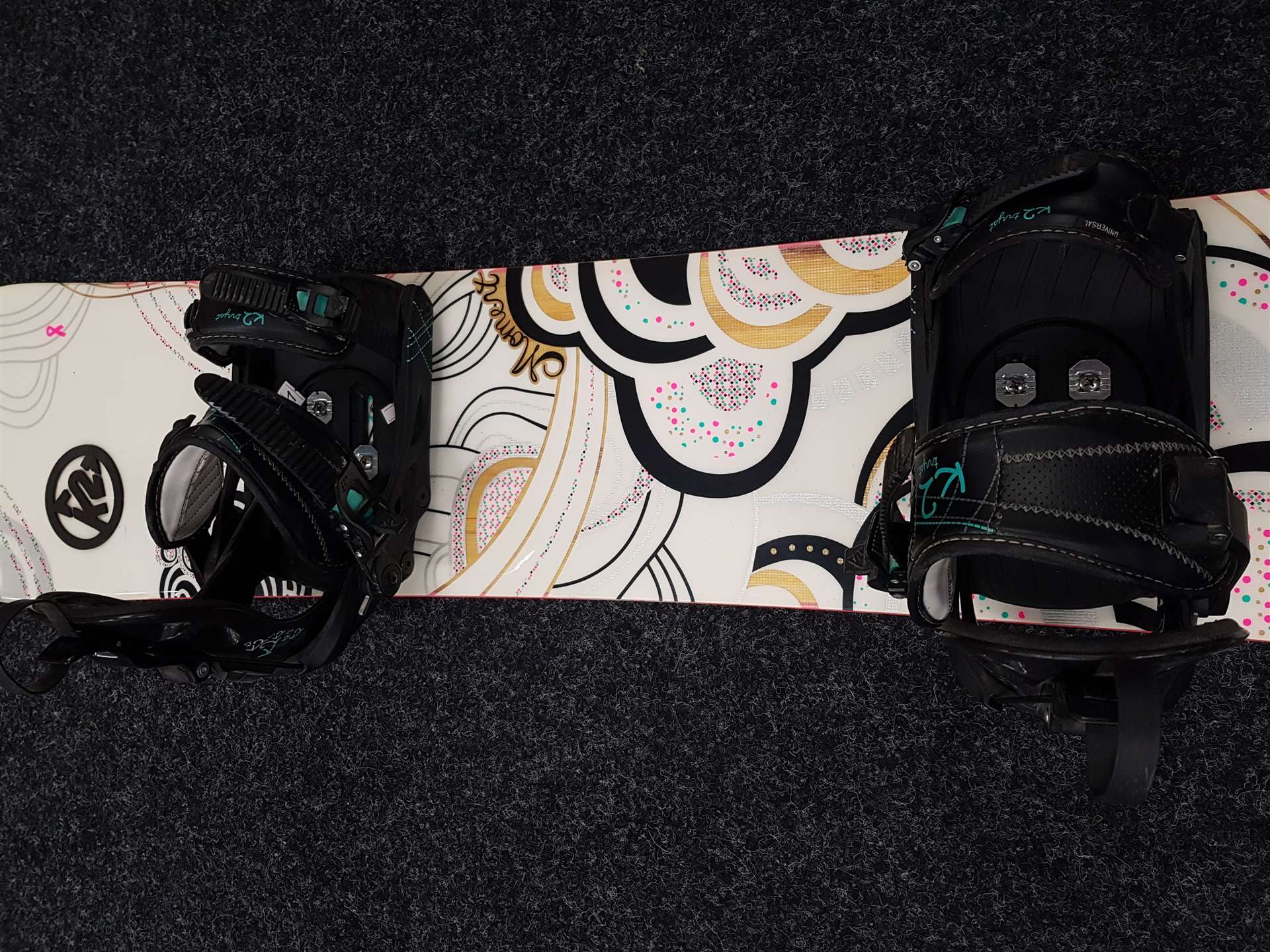 Używana deska snowboardowa K2 Moment + wiązania K2 Fast Tec rozmiar M/L