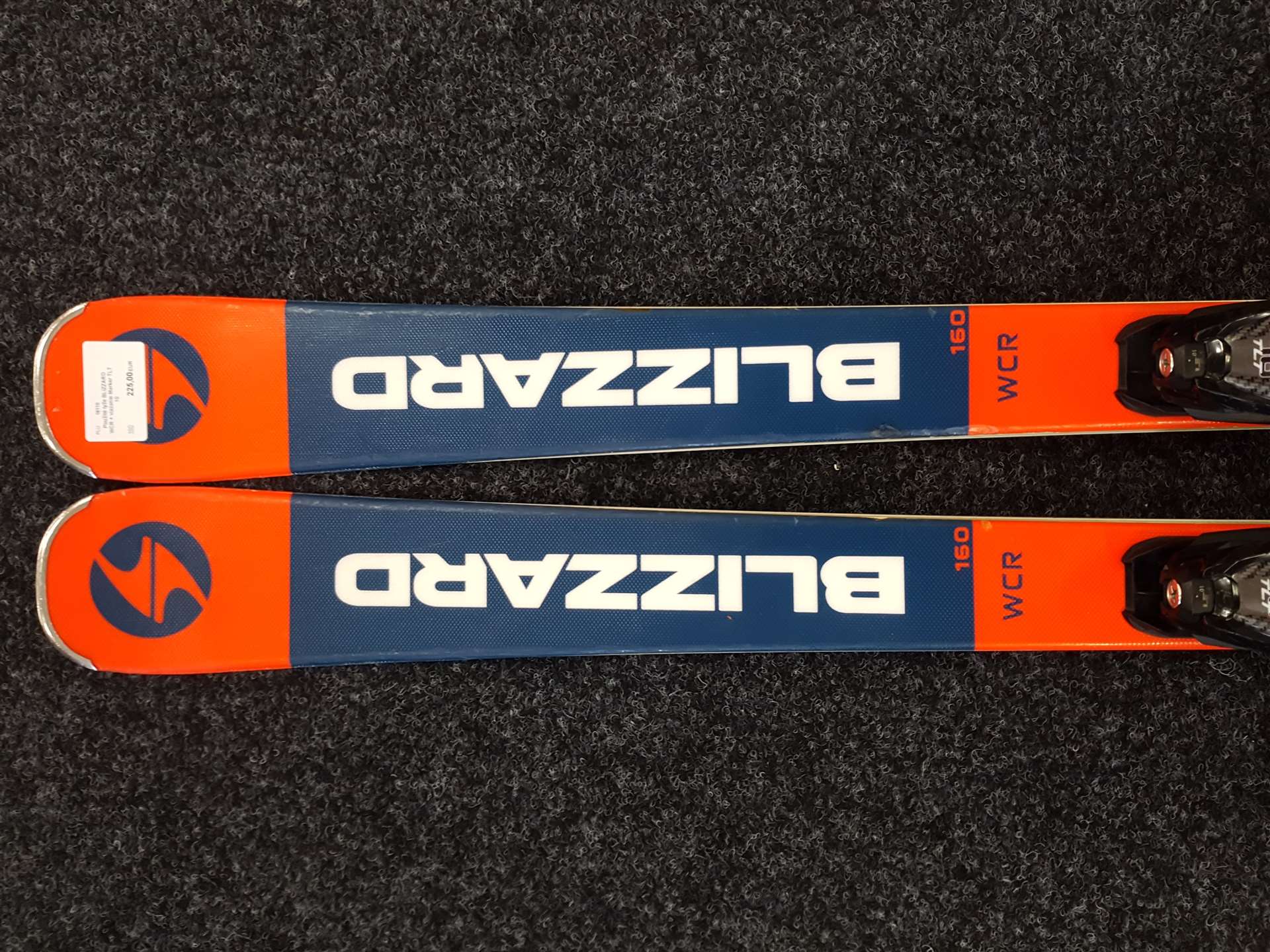 Używane narty BLIZZARD WCR + wiązania Marker TLT 10