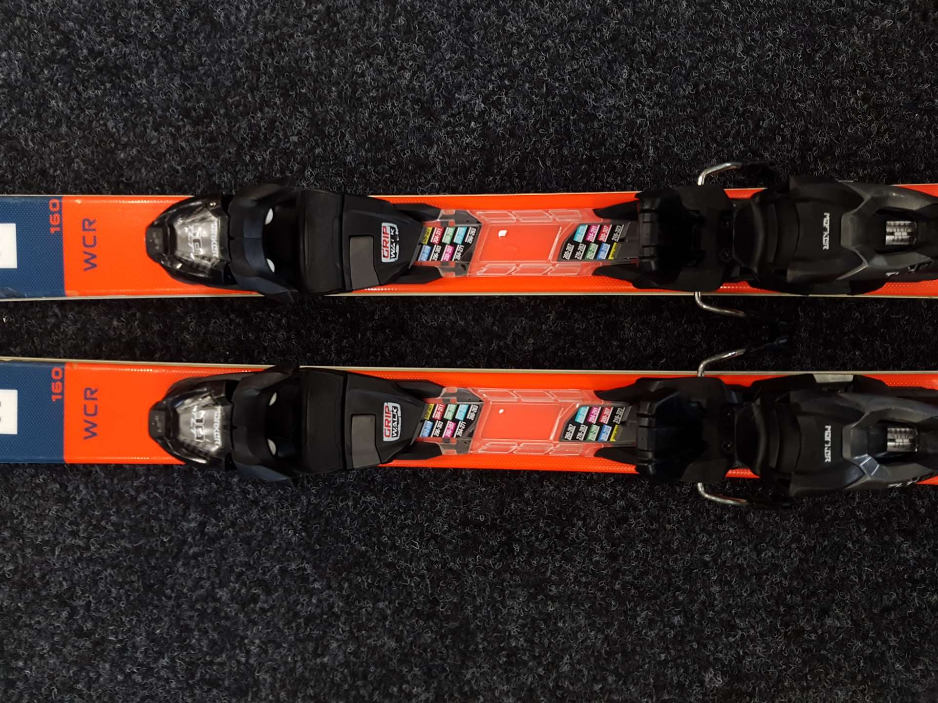 Używane narty BLIZZARD WCR + wiązania Marker TLT 10