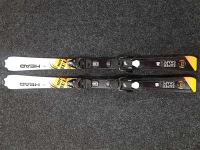 Schiuri pentru copii HEAD Super Shape folosite + legături Tyrolia SLR 7.5