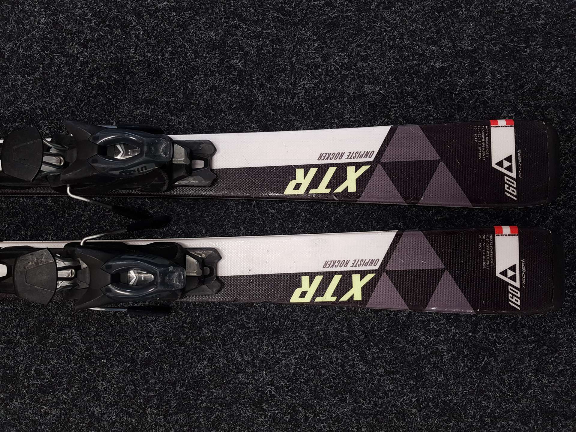 Skis FISCHER XTR PRO d'occasion + fixations Fischer RS10