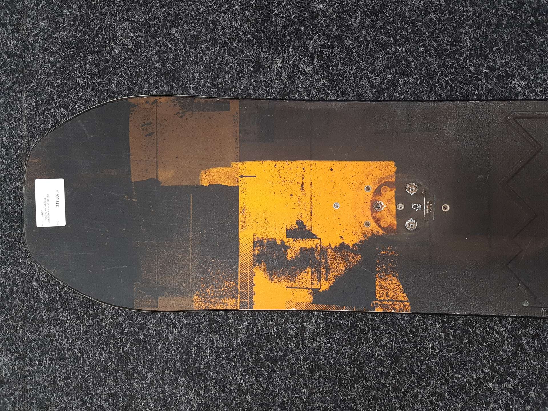 Použitý snowboard BURTON Radius Flat Top