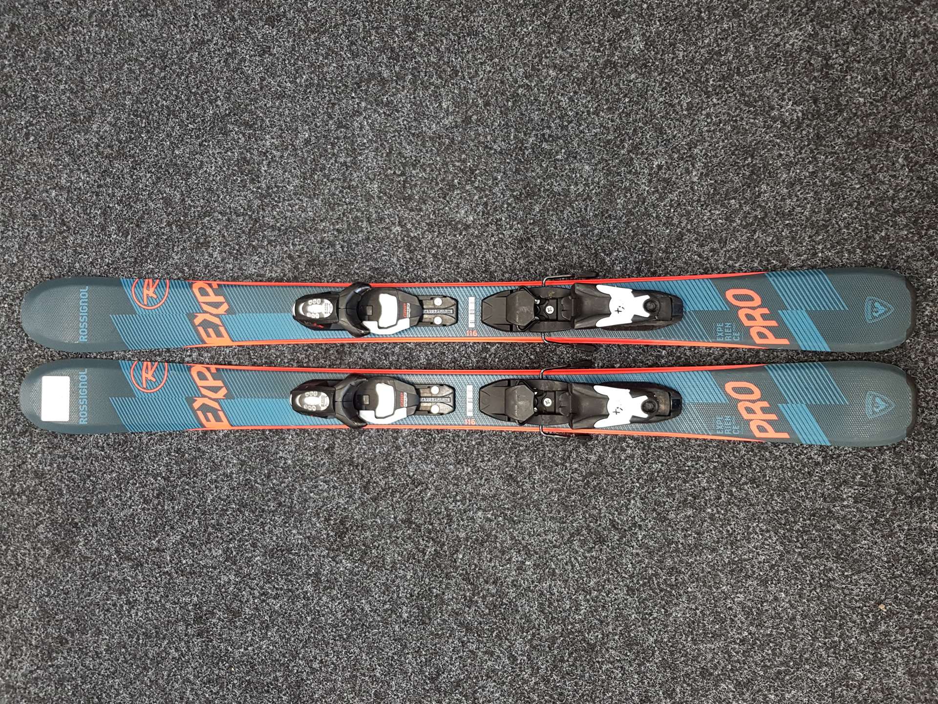 Gebrauchte ROSSIGNOL Experience Pro Kinderski + Look Kid4 Bindungen